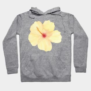 Aloalo, floral watercolor painting Hoodie